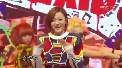 Exid - Whoz that girl @ Music Core (25.02.2012)