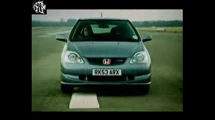 Honda Civic Type-R Cрещу Honda NSX Type-R - Top Gear