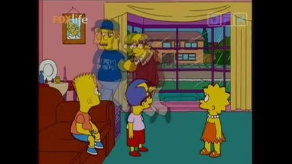 Семейство Симпсън - Барт и Лиса стават най - добри приятели С15е12 31.03.10 