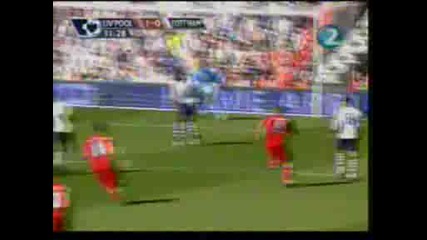 Ливърпул 1 : 0 Тотнъм гол на Фернандо Торес