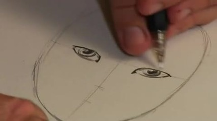 Как да нарисуваме лице с черти на азиатец
