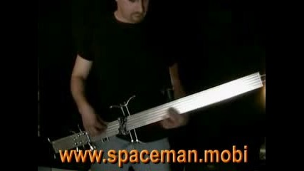 Spaceman - Aluminum 6 - String Fretless Bass