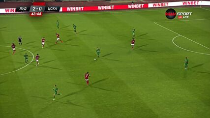 Лудогорец - ЦСКА 2:0 /първо полувреме/
