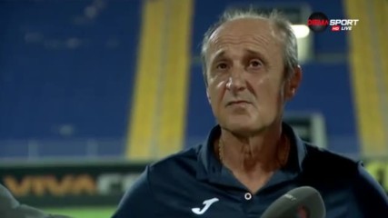 Перфекционистът Делио Роси има и забележки след 4:0