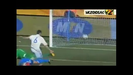 Словакия 0:2 Парагвай / Сп 2010 