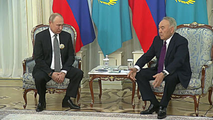 Kazakhstan: Russo-Kazakh relations 'exemplary' - Nazarbayev with Putin