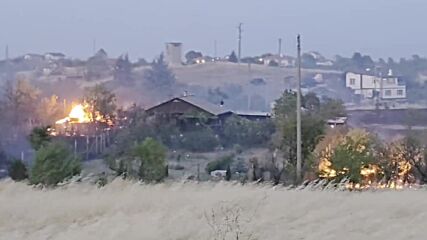 Пожари в община Бургас