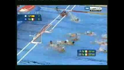 Water Polo Melbourne 07 Spain It
