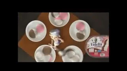 Сладолед Familia - рекламата