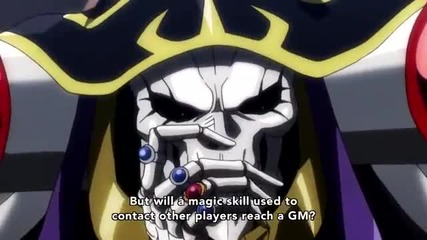 Overlord Episode 1 eng sub