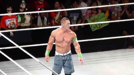 Roman Riegns & John Cena - Wwe Live 2014 July 11,tokyo Japan