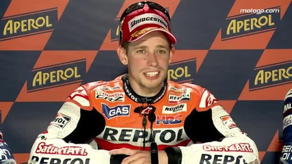 Casey Stoner interview after the Catalunya Gp