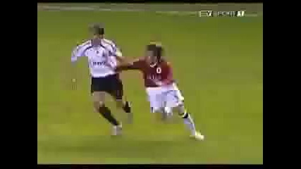 kaka goal vs man u