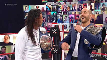 Cesaro & Shinsuke Nakamura challenge The Street Profits: Raw, September 7, 2020