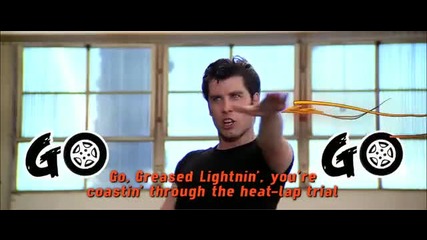 Grease Sing - A - Long Movie Clip Greased Lightnin 