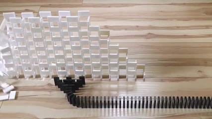 Insane Domino Tricks! (hevesh5 & Millionendollarboy)