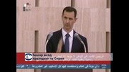 Асад: Конфликтът в Сирия може да приключи до няколко месеца, но само ако ликвидираме опозицията