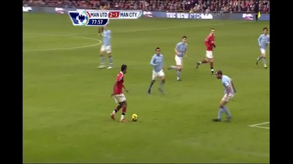 Голът на сезона - Уейн Рууни, Манчестър Юнайтед - Манчестър Сити 2 - 1 