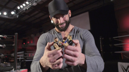 Zack Ryder unboxes Mattel's new WWE Tough Talkers action figures and ring