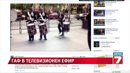 Тв водещ едва не уби гост в ефир News7