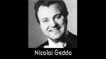 Nicolai Gedda - Je crois entendre encore