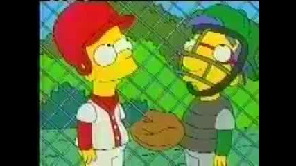 The Simpsons Butterfinger Basseball 