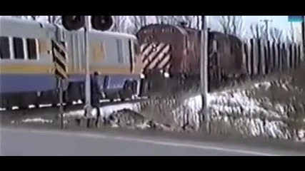 Среща на два влака