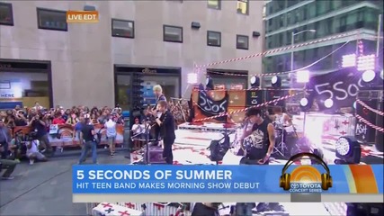 5 Seconds of Summer Full Today Show Concert - Live 7-22-14