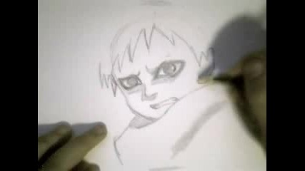 How To Draw Baby Gaara