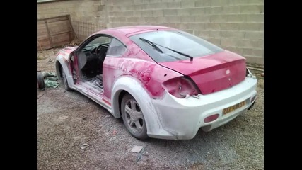 crazy project hyundai coupe 2.0 fx 