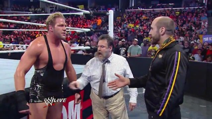 Big E vs Jack Swagger Raw (10.03.14)
