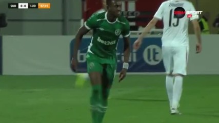 Судува - Лудогорец 0:0 /полувреме/