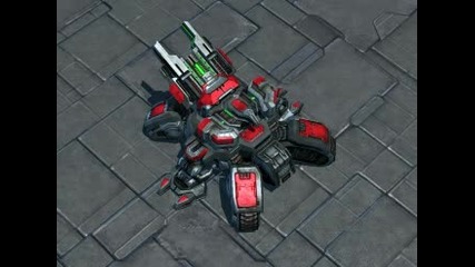 Starcraft 2 siege tank