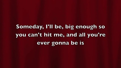 Taylor Swift - Mean