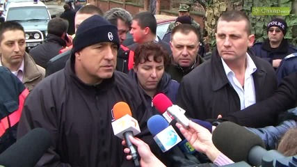 Бойко Борисов и Цветан Цветанов на посещение в Село Бисер