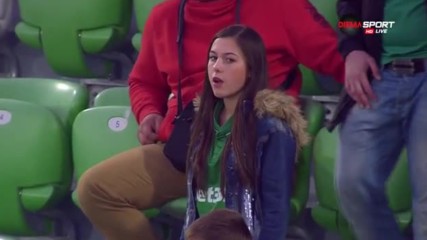 Красивите фенки на Лудогорец