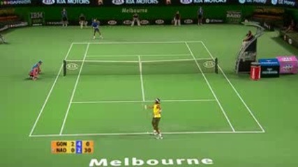 Australian Open 2007 : Гонзалез - Надал