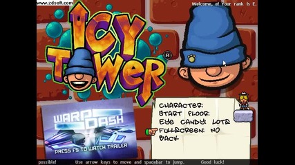Icy tower-character
