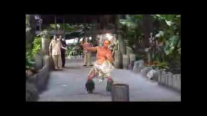 Polynesian Resort Torch Lighting Ceremony