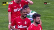 Goal by CSKA 1948 Sofia