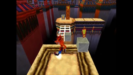 Crash Bandicoot 3 - Level 09 Tomb Time - Box Gem + Second Gem 
