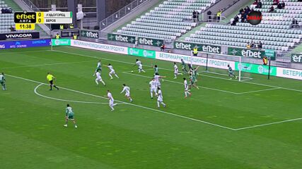 Ludogorets Razgrad PFK vs. Beroe - 1st Half Highlights