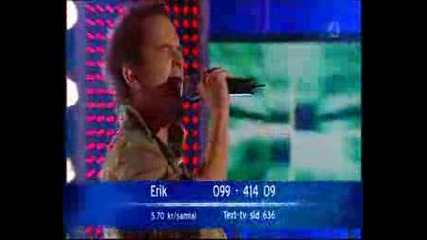 Erik Segerstedt - I Don`t Want To Be - Idol 2006 Швеция