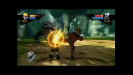 Naruto Rise of a Ninja - Kakashi Test [2/2]
