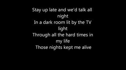 Skillet - Those Nights Lyrics