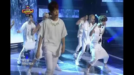Exo - Wolf (chinese ver) Show Champion 20130626
