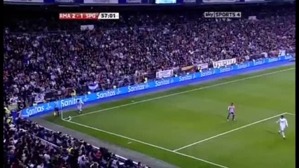 Real Madrid 2 - 1 Sporting Gijon (alonso)