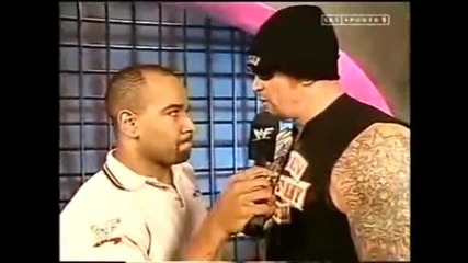 Undertaker Backstage Interview With The Coach