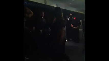 The shield backstage at smackdown 3 18 14