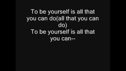 Audioslave - Be Yourself + Lyrics